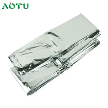 Activing серебряное тонкое аварийное одеяло спасательный занавес открытый спасательный ST27