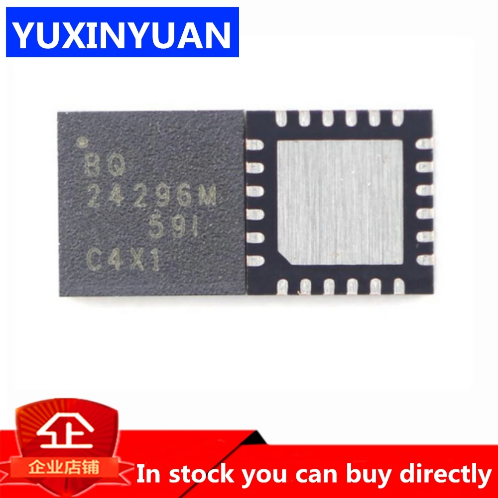 

10pcs/lot BQ24296MRGER BQ24296M BQ24296 24296M QFN-24 QFN In stock