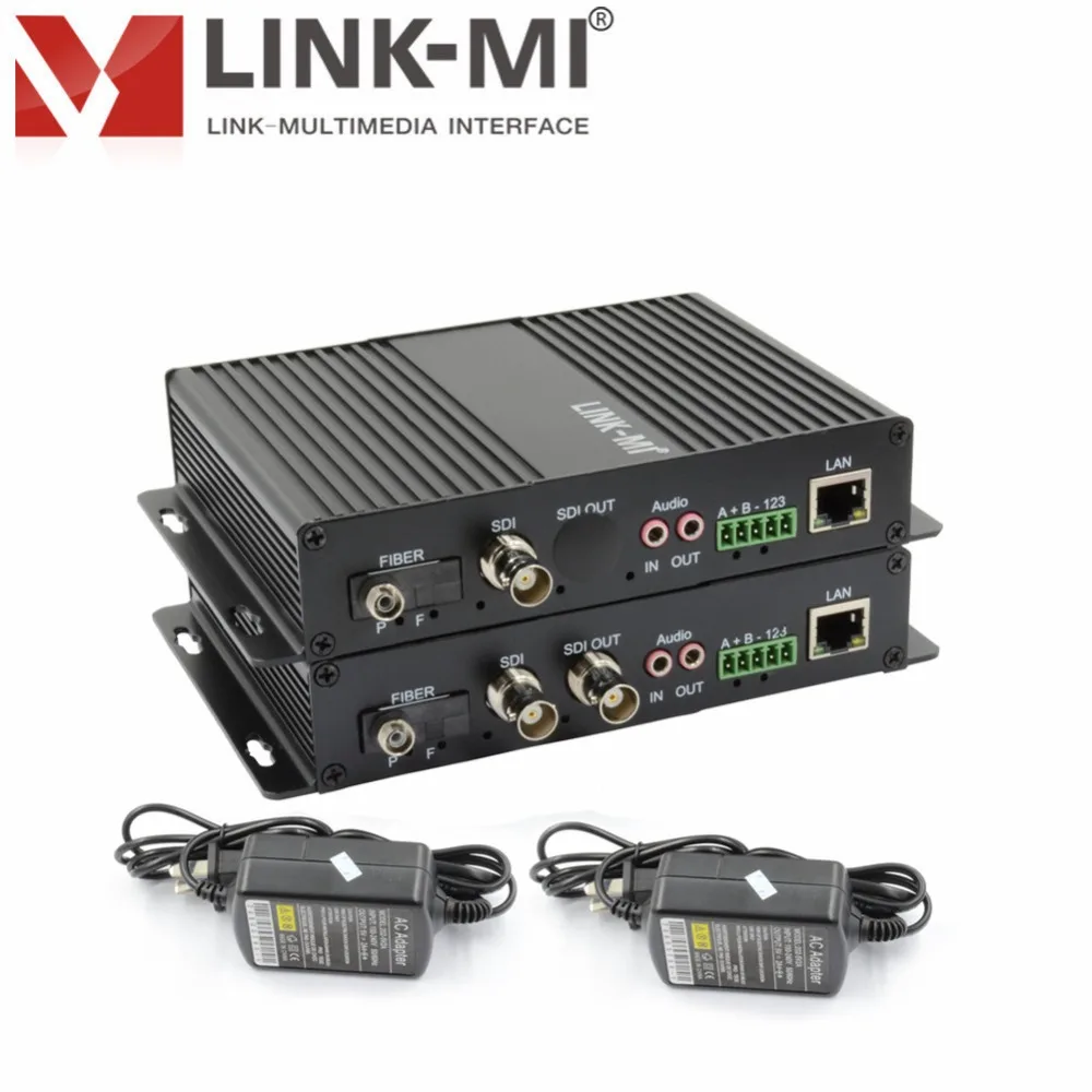 LINK MI SF02 SDI удлинитель для головок по 20 км 1 CH HD/3G 2 CHs HD несовместимы ASI сигнал (SDI) со