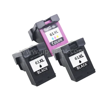 

UP 3pk remanufactured Ink Cartridges for HP 61 61XL Officejet 2620 2621 2622 2624 4630 4631 4632 4634 4635 4636 4639 ENVY 5532