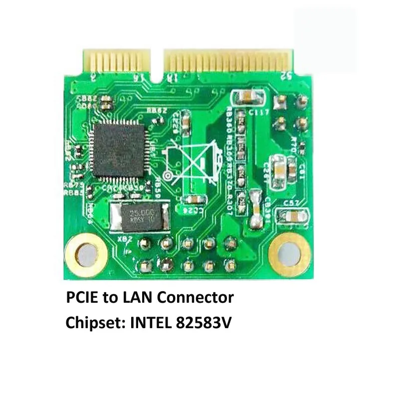 Горячая Дешевые мини PCIE к LAN разъем с кабелями