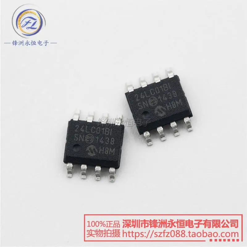 100 ШТ. 24LC01 SOP-8 24LC01B-I/SN оригинальный новый чип памяти | Электронные компоненты и