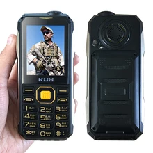 KUH T998 puissance banque 15800 mAh mp3 mp4 bluetooth 3.0 lampe de poche caméra FM pas besoin écouteurs double SIM carte robuste mobile téléphone P004