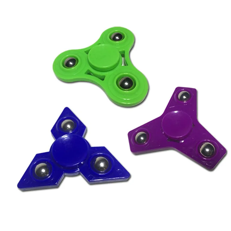

1pc Random Style Plastic EDC Hand Spiner Steel Bearing For ADHD Anxiety Stress Children Toy