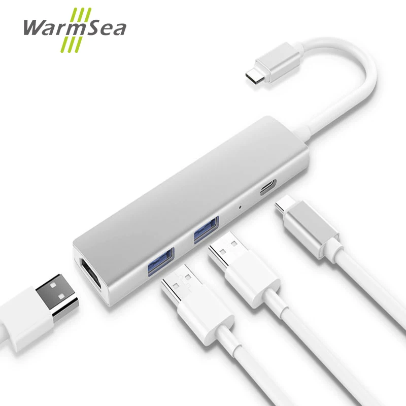 USB Type C HuUB To HDMI 4K Adapter Thunderbolt 3 Multi-Port USB-C Dock Dongle with PD 3.0 for MacBook Pro Type-C | Электроника