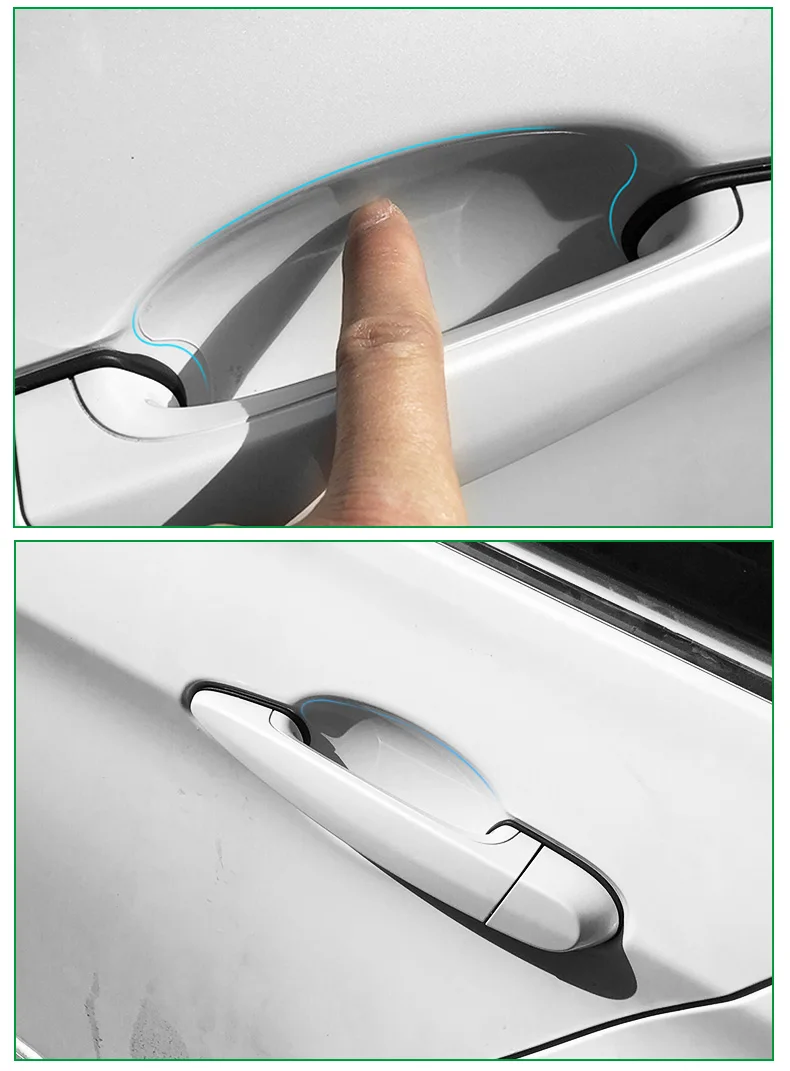 TPU Car Door Handle Protective Film for BMW X1 X3 X4 X5 X6 1 2 3 4 5 7 Series 3GT 5GT Scratch Resistant Car Accessories (6)