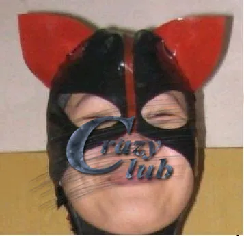 ФОТО Crazy club_Customized Splice Black and red Latex Hood Mask Fetish Sexy 100% Natural Latex Handmade Women Hood Fetish Female Sale