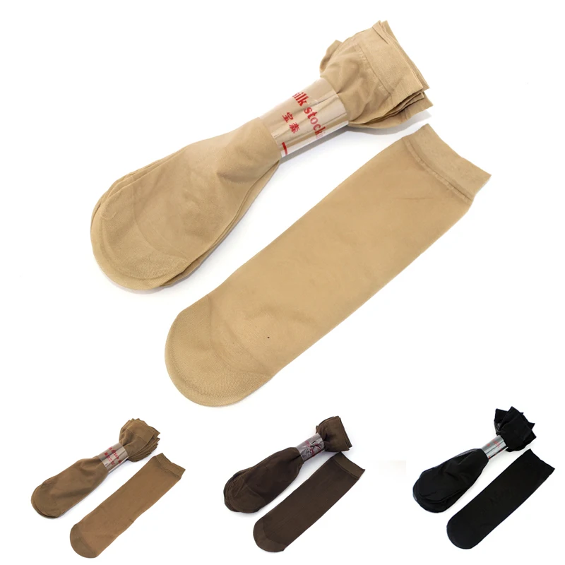 

New Ariival 10 pairs/lot Summer Women Cute Sexy Crystal Sock Ultra-Thin Filar Socks Transparent socks Hot Selling Free shipping