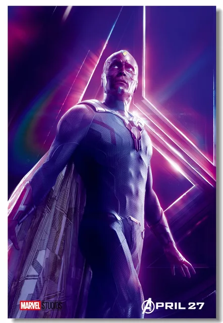 Best Quality Custom Canvas Wall Decor Avengers Infinity War Poster Elizabeth Olsen Scarlet Witch Vision Stickers Dining Room Wallpaper #0841# Best Quality Custom Canvas Wall Decor Avengers Infinity War Poster Elizabeth Olsen Scarlet Witch Vision Stickers Dining Room Wallpaper #0841#