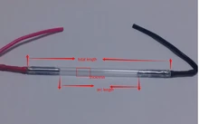 7x125mm length size pulse light xenon lamp for sale
