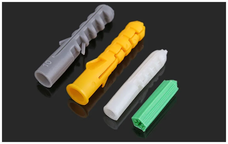 Plastic expansion pipe M6 M8 M10 M12 M14 rubber plug plastic pipe nylon