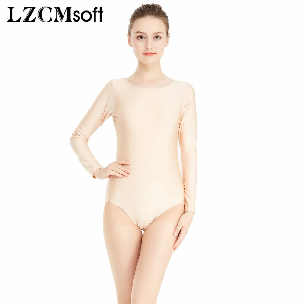 LZCMsoft-leotardos sin mangas de LICRA para niña, leotardos para gimnasia,  Ballet de baile negro, Tops