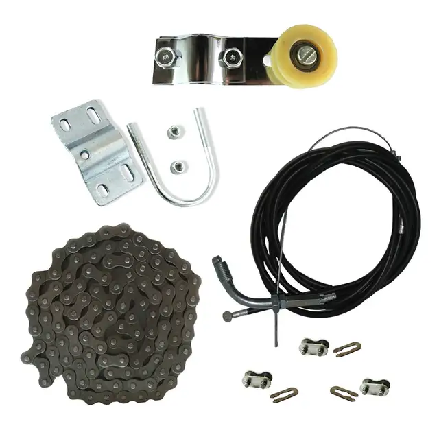 415 Chain & Chain Tensioner Fits 49/66/80cc 2 Stroke Engine Motorized