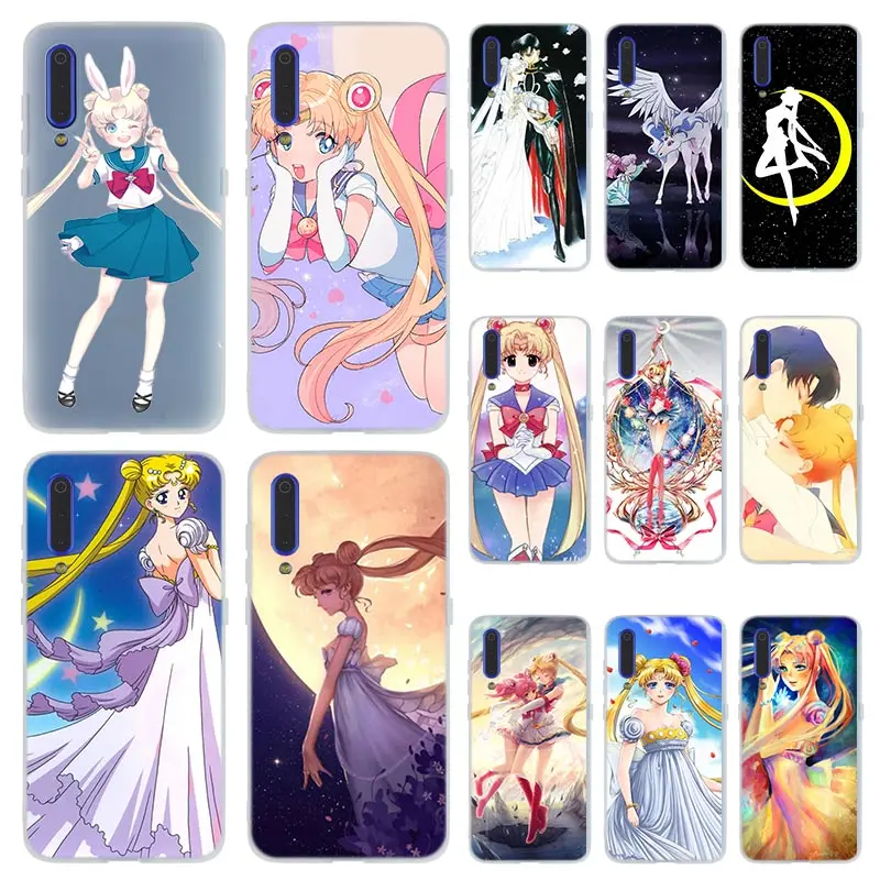 

MLLSE cajas milk de sailor moon Phone Case for Xiaomi MI 9 8 A2 Lite SE A1 pocophone f1 6 6X 5X MAX 3 MIX 2S Cover Mi9 Mi8
