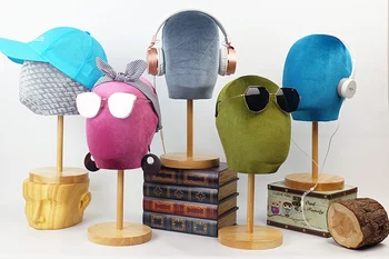 

New Style Hats Display Racks Window display props Head Mannequin For Sale