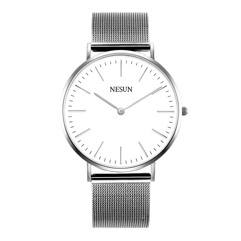 

Switzerland Nesun Watch Men & Women Luxury Brand Japan MIYOTA Quartz Movement Lover's Watches Sapphire Waterproof clock N8801-M3