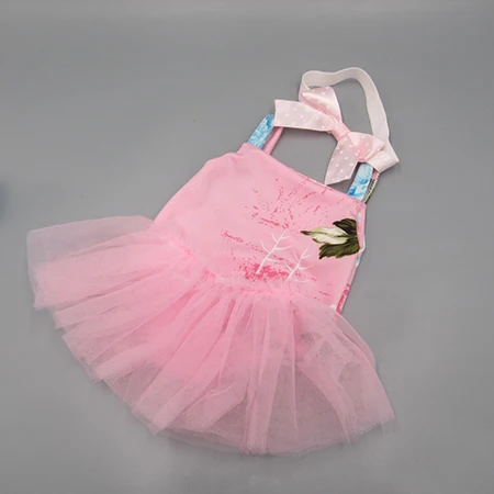 Детская Одежда для куклы подходит 43 см кукла новорожденного и американские кукольные аксессуары Розовый Единорог платье принцессы - Цвет: M--322