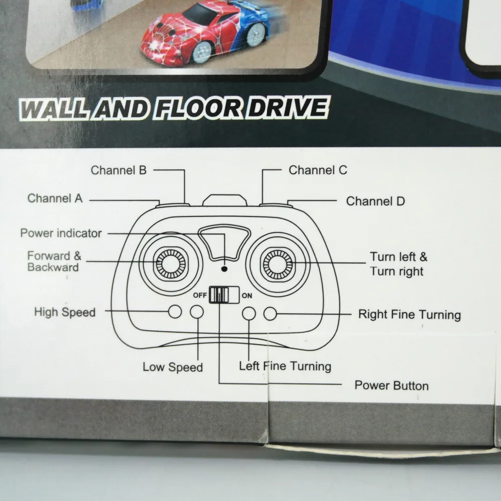 Дропшиппинг RC забирающаяся на стены машинка с дистанционным Управление анти Гравитация потолок гоночный автомобиль электрические игрушки мини-автомобили подарок