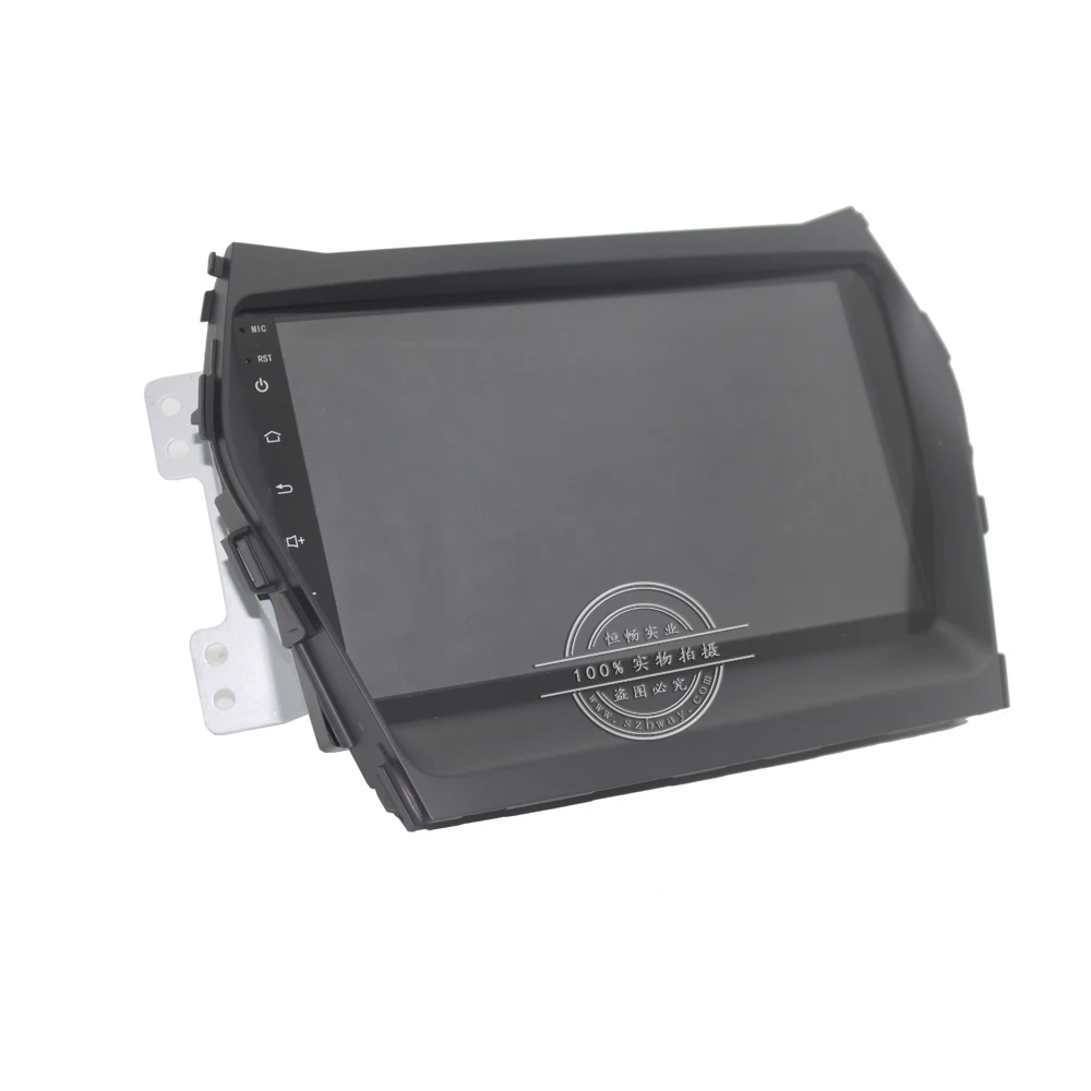 Cheap HACTIVOL 9" Quad core car radio gps navigation for Hyundai IX45 SANTA FE 2013 android 7.0 car DVD player with 1G RAM 16G ROM 17