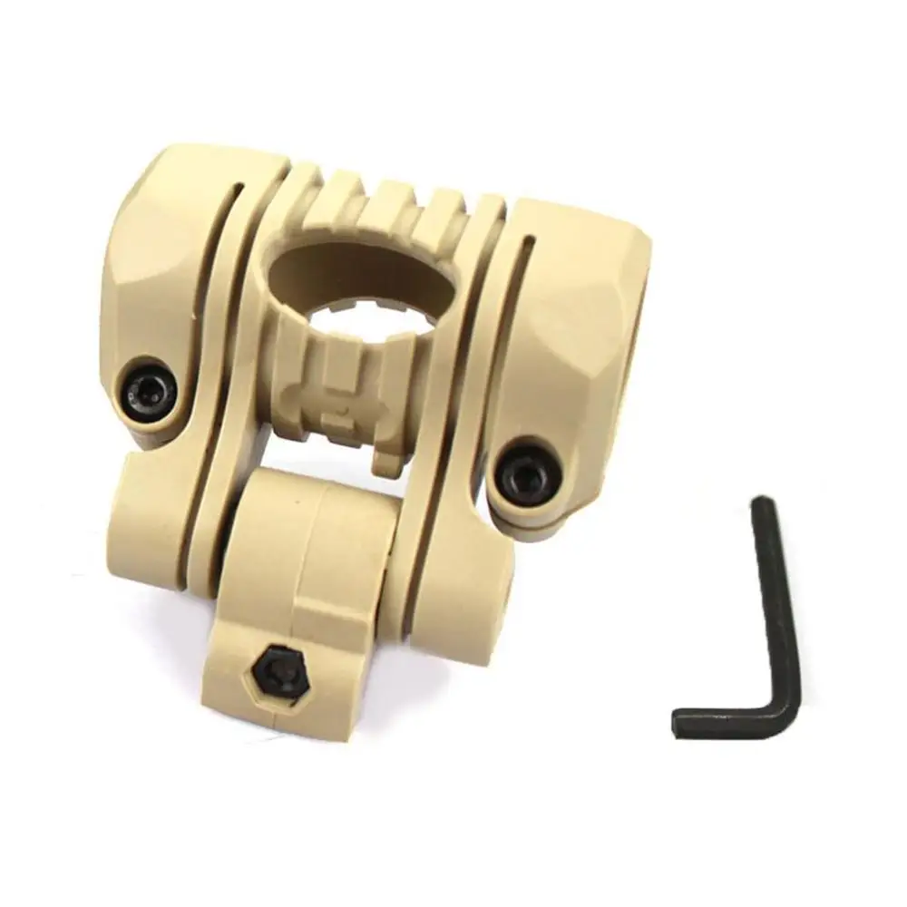 

25Mm Five-Position Flashlight Clip Fish Bone Fixture Rail Helmet Flashlight Bracket Fish Bone Flashlight Clip