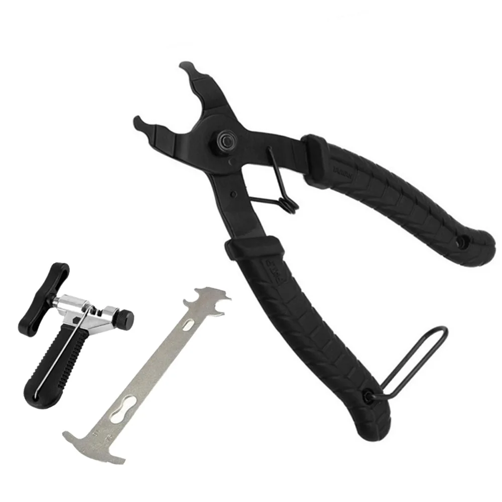 Best 1 Set Of Bike Bicycle Chain Remover Removal Tool Plier + Chain Cutter+Ruler Pliers Chain Cutter Ruler Gauge Set
