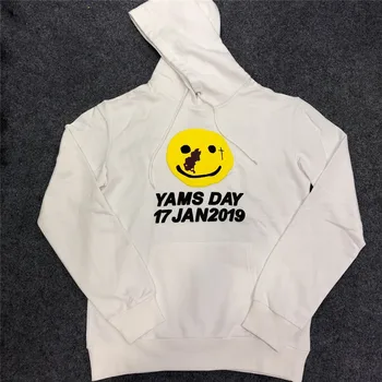 

Smile Fac Yams Day Hoodie Women Men Hoodies Sweatshirt Men Cotton Hoodie Pullover