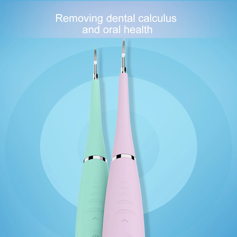 Горячая Распродажа, 5 режимов, звуковой электрический Стоматологический Скейлер, силиконовый очиститель для зубов, USB Перезаряжаемый, водонепроницаемый, для удаления зубного камня, для удаления пятен, зубной камень