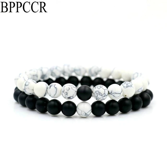Black & White Marble Bracelets
