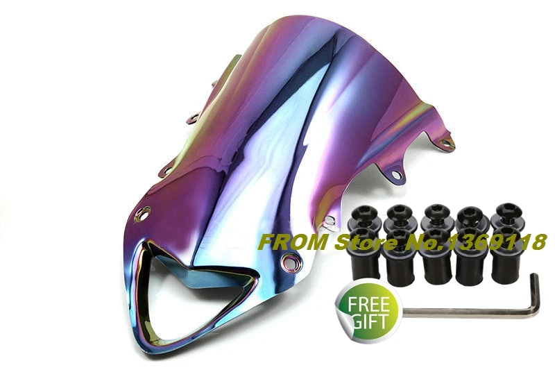 Motorcycle Iridium Windshield For BMW S1000RR 2009 2010 2011 2012 2013 2014 Motorbike Windscreen