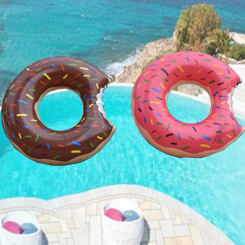 PIKAALAFAN пончик утолщенное кольцо для плавания для взрослых надувное кольцо для плавания для взрослых и детей кольцо для подмышек большой размер спасательный круг