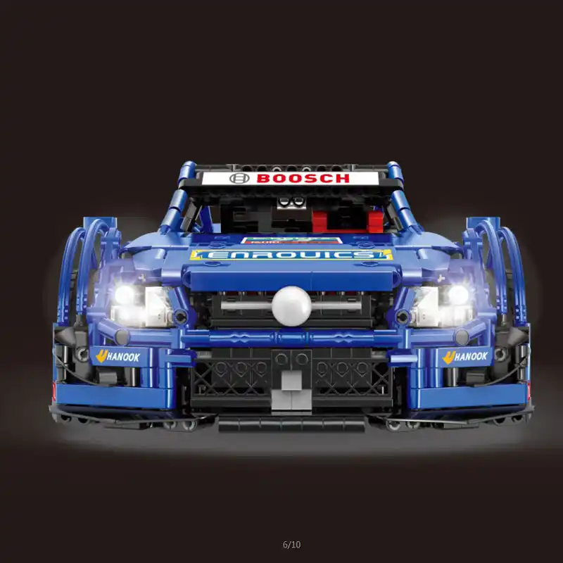 Dhl 20005 Technic Series Compatible With Moc 6687 Blue Rc Car Set