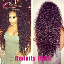 7A 100% Human Hair Malaysian Curly Hair Lace Front Wigs Density 180% Thick Curly Full Lace Human Hair Wigs For Black Women