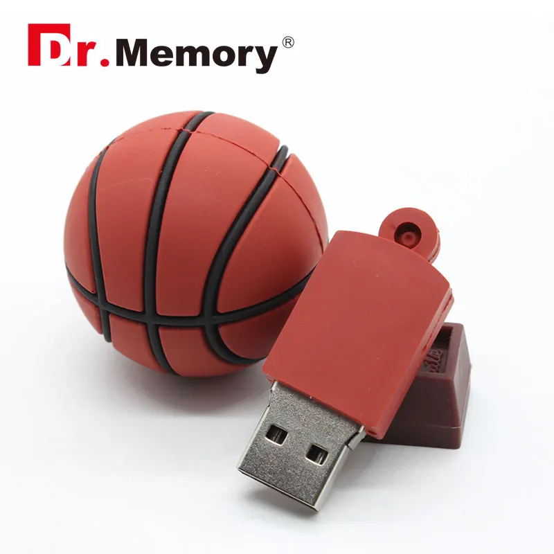 USB флеш-накопитель, баскетбольная флешка, 4G, U диск, 8G, карта памяти, 16G, USB 2,0, мини-флешка, модная флешка, 32G, usb ключ, футбол