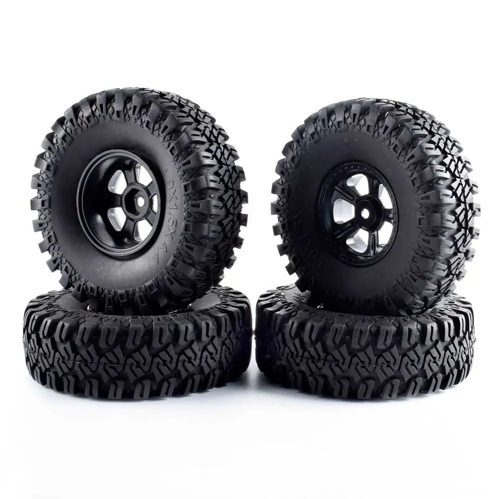1/10 rc rock crawler 114 мм 1 9 &quotрезиновые шины/колеса и шины для Axial SCX10 II AX90046 D90 D110 TRX4 (4