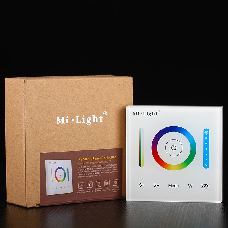 Milight P3 RGB/RGBW/RGB+ CCT смарт-панель контроллер DC12V-24V для светодиодной ленты свет лампы или лампы