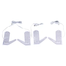 1 пара уличные 5 в зимние теплые варежки нагреватель для обуви Перчатки коврик перчатки с подогревом электронагревательный элемент