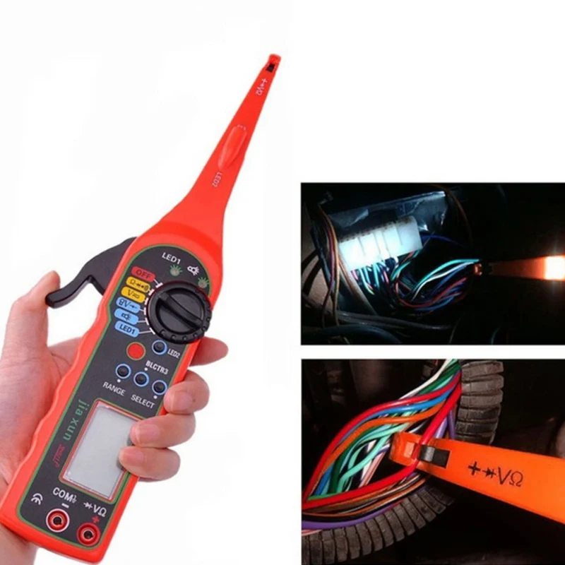 

Multifunctional Auto Circuit Tester Multimeter Lamp Auto Repair Automotive Electric Pen For Detecting Circuit Multimeter Tool