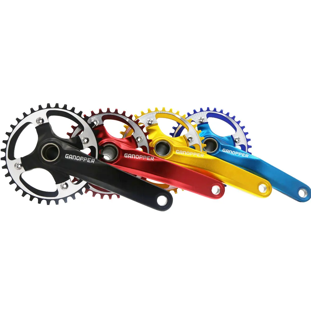 US 32-42//104bcd MTB Bike Narrow Wide Crankset Crank Pedeal Chainring Guard