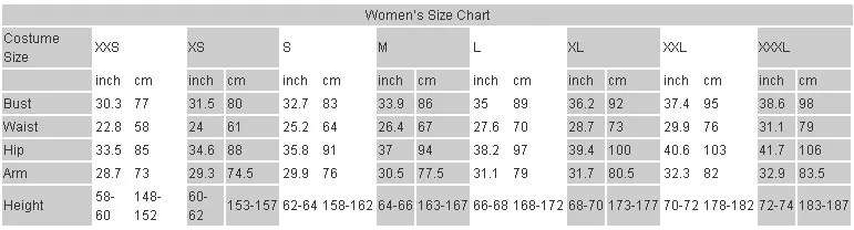 women-size-chart