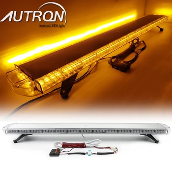 

59" Inch 112W LED Strobe Light Bar Warning Emergency Beacon Roof Top Flashing Truck Tow Wrecker Response Signal Security Autron