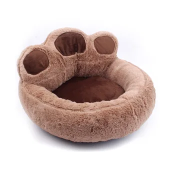 

New Bear Paw Design Winter Warm Dog Puppy Soft Pad Bed House Nest Washable Small Dog Pet Cat Mat Cushion Kennels