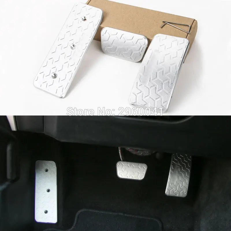 Newest Car Styling Left Foot Rest Step Gas Dead Brake Pedal Anti Slip Aluminum For Ford Mustang 2015 2016 2017 Up | Автомобили и