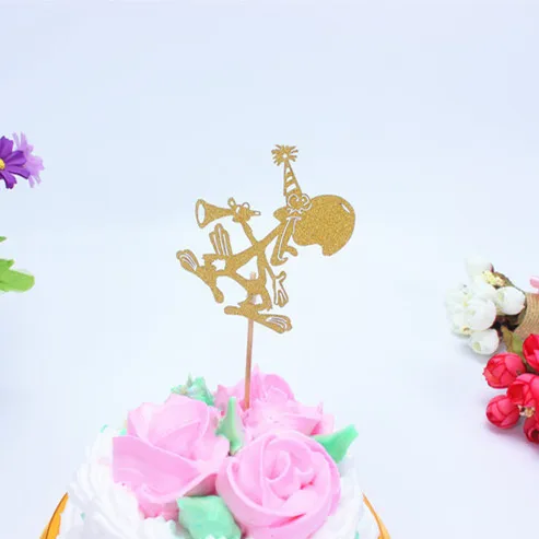 

1pc Creative Toucan Cake Flag Topper Multi Colors Bird Cake Flags For Birthday Wedding Party New Years Cake Baking Decor