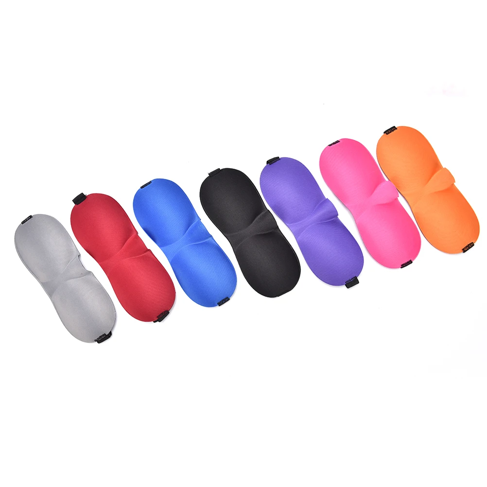 

1PC 3D Eye Mask Night Relax Sleep Soft Padded Shade Cover Sleeping Blindfold Travel Outdoor Fashion