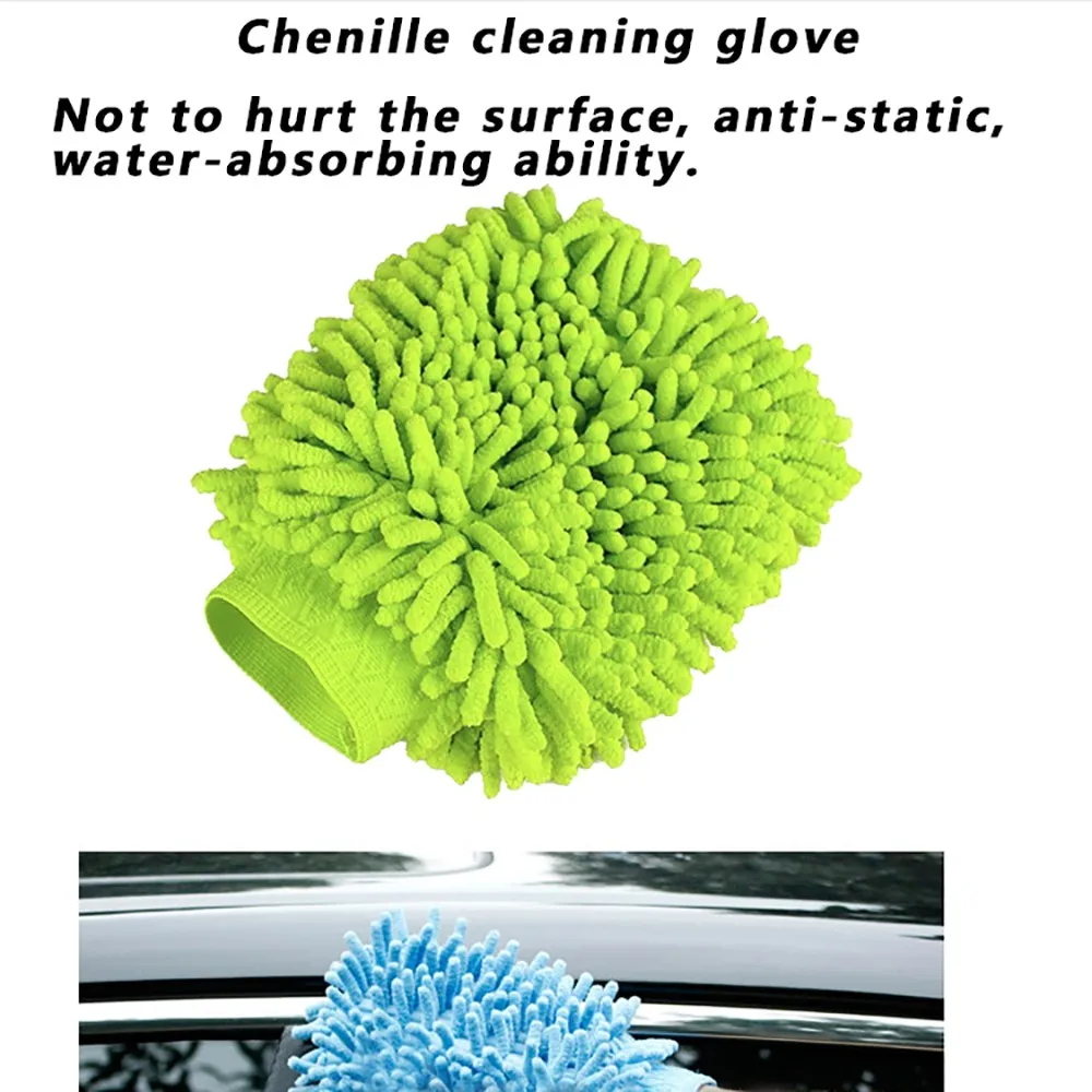Best Bike Bicycle Washing Household Cleaning Rag Dishcloth Gloves Santi-static Clean Absorption Capacity Not Hurt the Paint Surface 0 Best Bike Bicycle Washing Household Cleaning Rag Dishcloth Gloves Santi-static Clean Absorption Capacity Not Hurt the Paint Surface 0