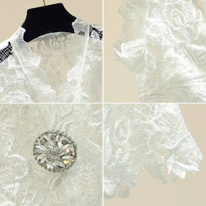 MUMUZI, кружевная открытая вязанная крючком женская жилетка, лето, новая Корейская тонкая белая блузка с v-образным вырезом, модные топы без рукавов