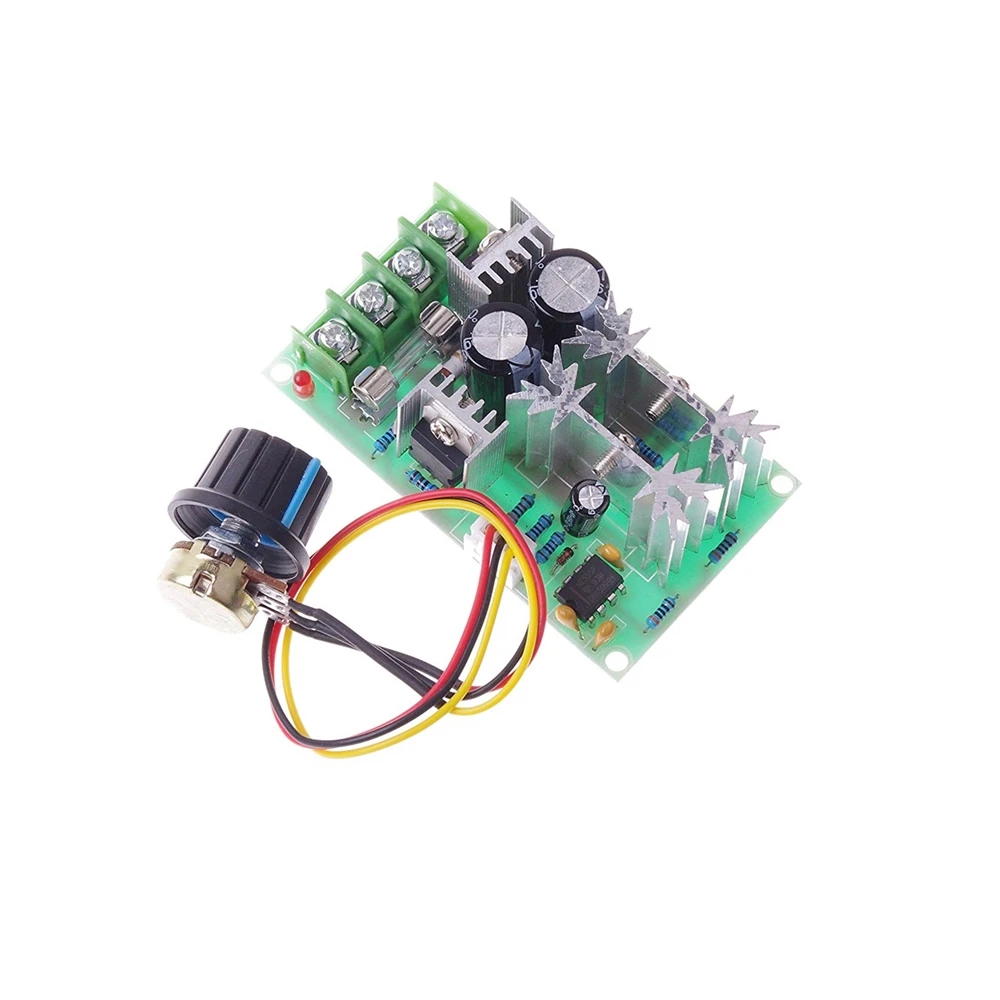 

DC10-60V DC 10-60V Motor Speed Control Regulator PWM Motor Speed Controller Switch 20A Current Regulator High Power Drive Module