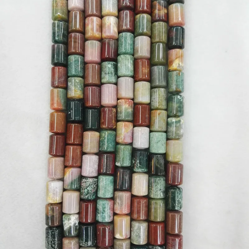

Wholesale Natural india onyx cylinder Beads Natural stone tube beads cylinder beads 14mm*10mm 50pcs for jewelry accessories