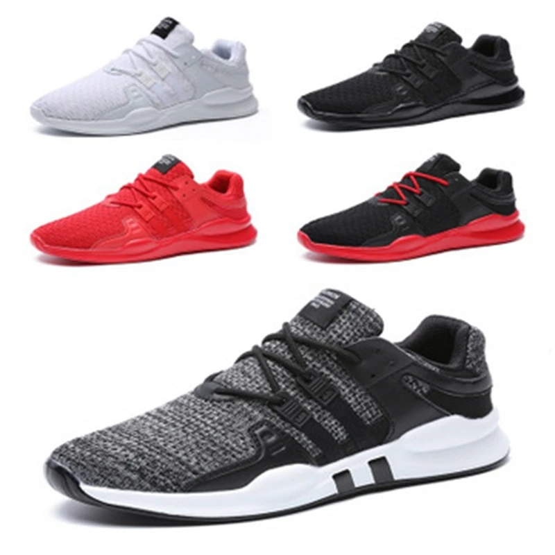 

2019 spring new men's marathon student shoes men's large size low to help casual shoes.