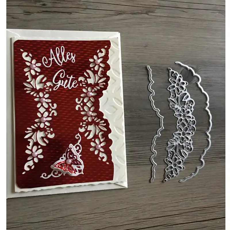 Diy Lace Frame Metal Steel Embossing Cutting Dies Craft